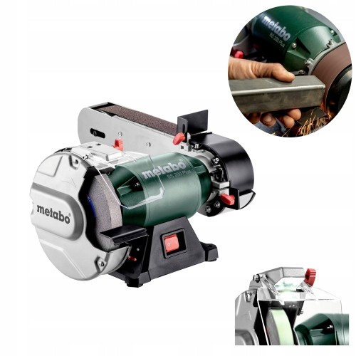 Szlifierka STOŁOWA 600W taśmowa UNIWERSALNA łagodny rozruch sieciowa Metabo