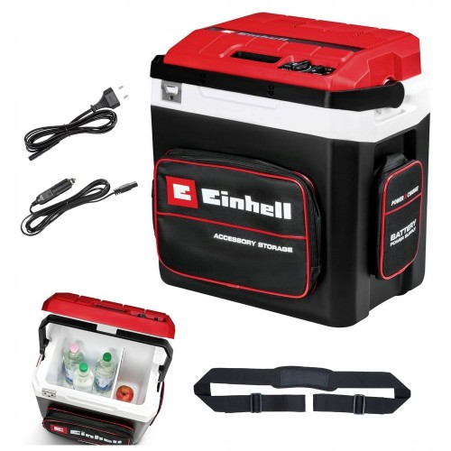 Lodówka TURYSTYCZA 27 litrów SAMOCHODOWA akumulatorowa EINHELL 12V 230V