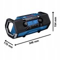 RADIO BUDOWLANE BOSCH AKUMULATOROWE NA BUDOWĘ IP54 DAB+ FM AUX Bluetooth
