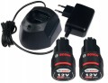 Wkrętarka WIERTARKA 30Nm 2x AKUMULATOR 12V 2Ah WALIZKA ładowarka Bosch