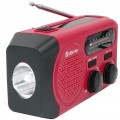 Radio FM outdoorowe SOLARNE survivalowe DYNAMO latarka SYRENA SOS 2000 mAh