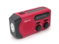 Radio FM outdoorowe SOLARNE survivalowe DYNAMO latarka SYRENA SOS 2000 mAh