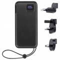 Powerbank PODRÓŻNY 10000 mAh ADAPTER dla UE GB AU Li-Ion USB-C VOLTCRAFT