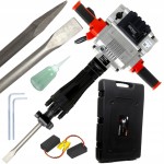 Młot wyburzeniowy 3200W dłuto 55J walizka mocowanie narzędziowe HEX-GAN