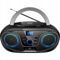 Boombox na płyty CD tuner RADIO FM odtwarzacz MP3 USB pamięć 20 stacji