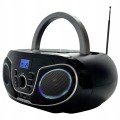 Boombox na płyty CD tuner RADIO FM odtwarzacz MP3 USB pamięć 20 stacji