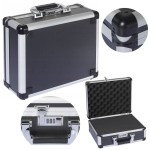 Walizka narzędziowa ALUMINIUM wkład piankowy ZAMEK szyfrowy 275x135x335 mm