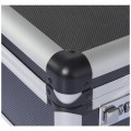 Walizka narzędziowa ALUMINIUM wkład piankowy ZAMEK szyfrowy 420x320x140 mm