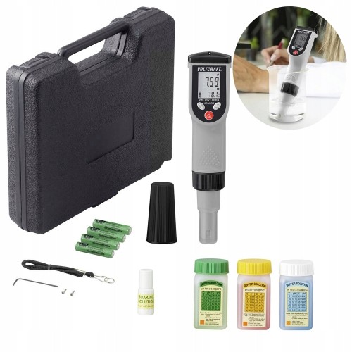 Miernik wartości pH tester WIELOFUNKCYJNY pomiar redox ORP temperatury IP57
