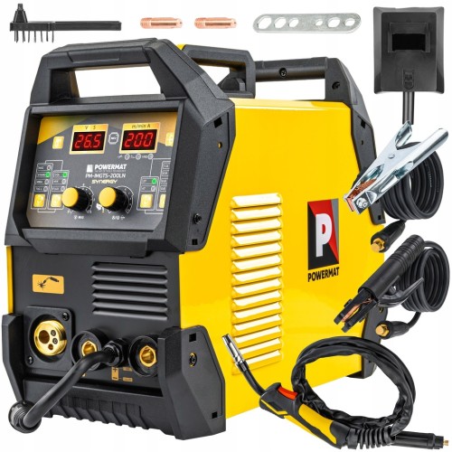 Spawarka inwerterowa migomat MIG MAG MMA TIG LIFT 200A synergia półautomat