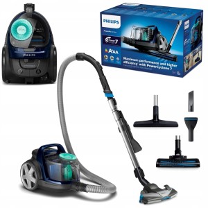 Odkurzacz bezworkowy CYKLONOWY filtr ANTYALERGICZNY 900W 1.5L Philips