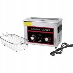 Profesjonalna MYJKA ultradźwiękowa WANNA 4,5L stal nierdzewna reg temp czas