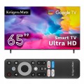 Telewizor Kruger&Matz 65" UHD Google TV 5.0 DVB-T2/T/C H.265 HEVC smart