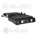 OPIEKACZ do kanapek panini GRILL toster sandwich 2000W 3 pozycje Teesa