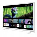 Biały telewizor LG smart tv WiFi BT webOS LED FHD 32'' Netflix YouTube 12V