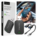 Adapter CarPlay Android Auto Bluetooth WiFi bezprzewodowy