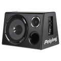 Tuba samochodowa subwoofer głośnik 25cm wzmacniacz 200W Peiying