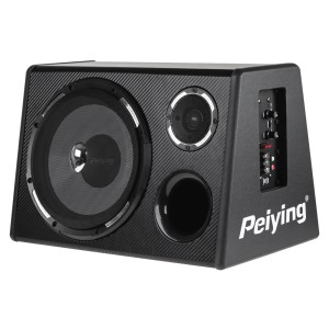Tuba samochodowa subwoofer głośnik 25cm wzmacniacz 200W Peiying