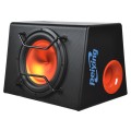 Tuba samochodowa subwoofer aktywny 30cm skrzynia Peiying wzmacniacz 500W