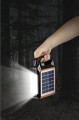 Powerbank solarny ładowarka 10000mAh radio FM survivalowe głośnik latarka