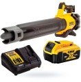 Dmuchawa do liści akumulatorowa 18V 5Ah bezprzewodowa DeWalt ładowarka