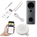 Wideodomofon KAMERA Full HD IP dzwonek APLIKACJA powiadomienia Google Home