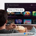 Telewizor SMART Google TV WiFi Kruger Matz 50 cali UHD DVB-T2/C HEVC APLIKACJE