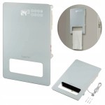 Grzejnik łazienkowy szklany 2000W 3 tryby regulacja temp uchwyt na ręczniki