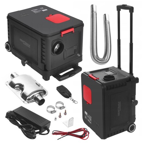 Nagrzewnica olejowa webasto ogrzewanie postojowe lcd 9KW pilot 12/24/230V