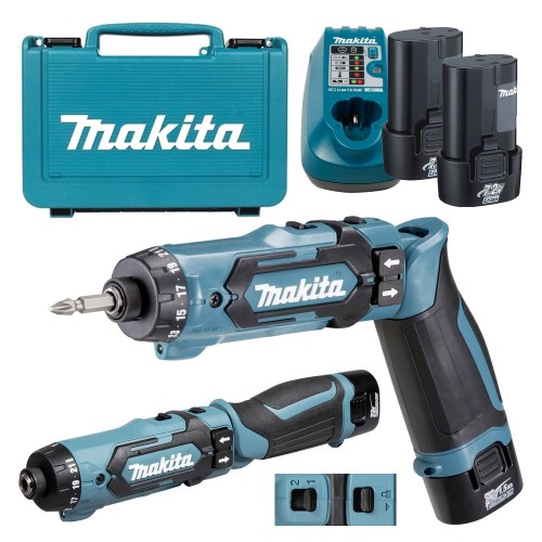 Wkrętarka przegubowa Makita wiertarka akumulatorowa 2x akumulator 7.2V 1.5Ah