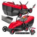 Kosiarka elektryczna do trawy 2200W nóż 32cm lekka duży kosz 30L