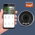 Zestaw monitoringu rejestrator 4x kamera detekcja ruchu aplikacja Tuya