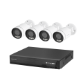 Zestaw monitoringu REJESTRATOR 4x KAMERA detekcja ruchu APLIKACJA Tuya