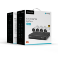 Zestaw monitoringu REJESTRATOR 4x KAMERA detekcja ruchu APLIKACJA Tuya