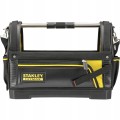 Torba narzędziowa SZTYWNA na ramię metalowy UCHWYT otwarta STANLEY 48x25 cm