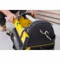 Torba narzędziowa SZTYWNA na ramię metalowy UCHWYT otwarta STANLEY 48x25 cm