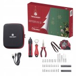 Kalendarz adwentowy narzędzia Toolcraft 39 ele wkrętarka akumulatorowa