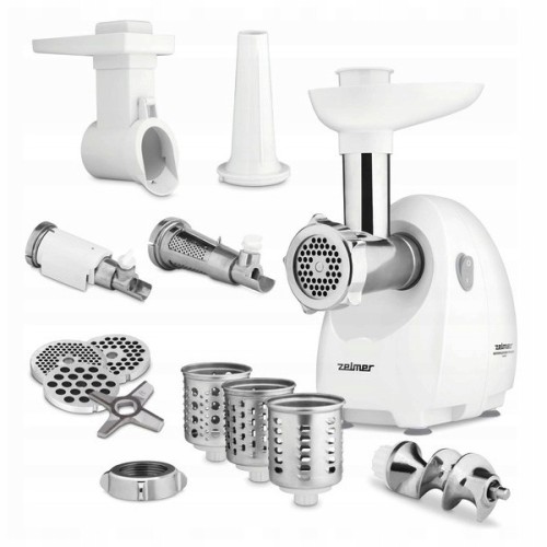 Maszynka do mięsa Zelmer nadziewarka MOCNA szatkownica wyciskarka 1900 W