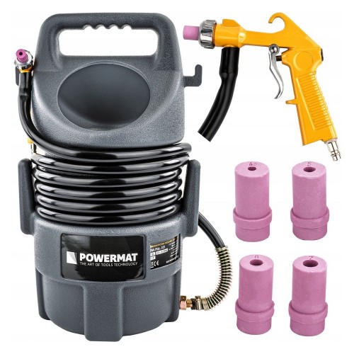 PIASKARKA pneumatyczna SYFONOWA 10L pistolet czyszczenie piaskowanie DYSZE