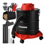 Odkurzacz przemysłowy do kominka popiołu pieca żaroodporny 20L 1600W