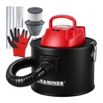 Odkurzacz przemysłowy bezworkowy do KOMINKA popiołu gruzu pieca grilla 10L