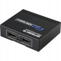 Splitter HDMI rozgałęziacz sygnału ROZDZIELACZ rozdzielczość wideo do 4K