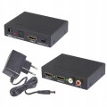Rozdzielacz HDMI splitter ekstraktor 1920x1080px Full HD Dolby Digital