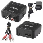 Konwerter adapter przejściówka HDMI na RCA cinch Jack 3.5mm AUDIO SpeaKa