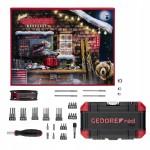 Kalendarz adwentowy zestaw narzędzia GEDORE red 51 częściowy