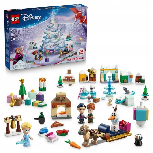 Kalendarz adwentowy LEGO Disney Kraina Lodu MINIFIGURKI 231 elementów