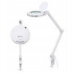 Lupa z oświetleniem powiększenie soczewka 3x zoom 60 diod LED regulowana