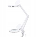 Lupa z oświetleniem POWIĘKSZENIE soczewka 3x zoom 60 diod LED REGULOWANA