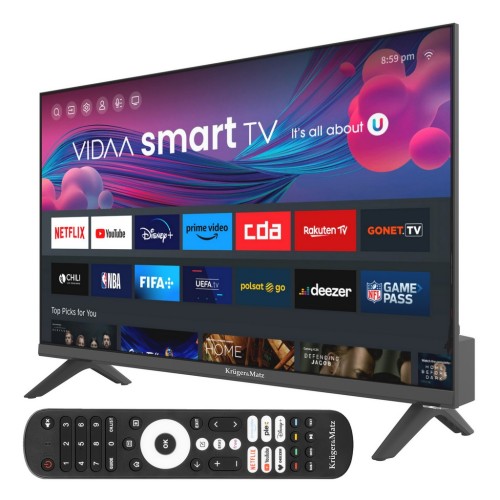 Telewizor smart tv WiFi 24 cale HD VIDAA aplikacje Youtube Prime Netflix