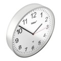 Zegar ścienny sterowany radiowo metalowy 30 cm auto czas DCF77